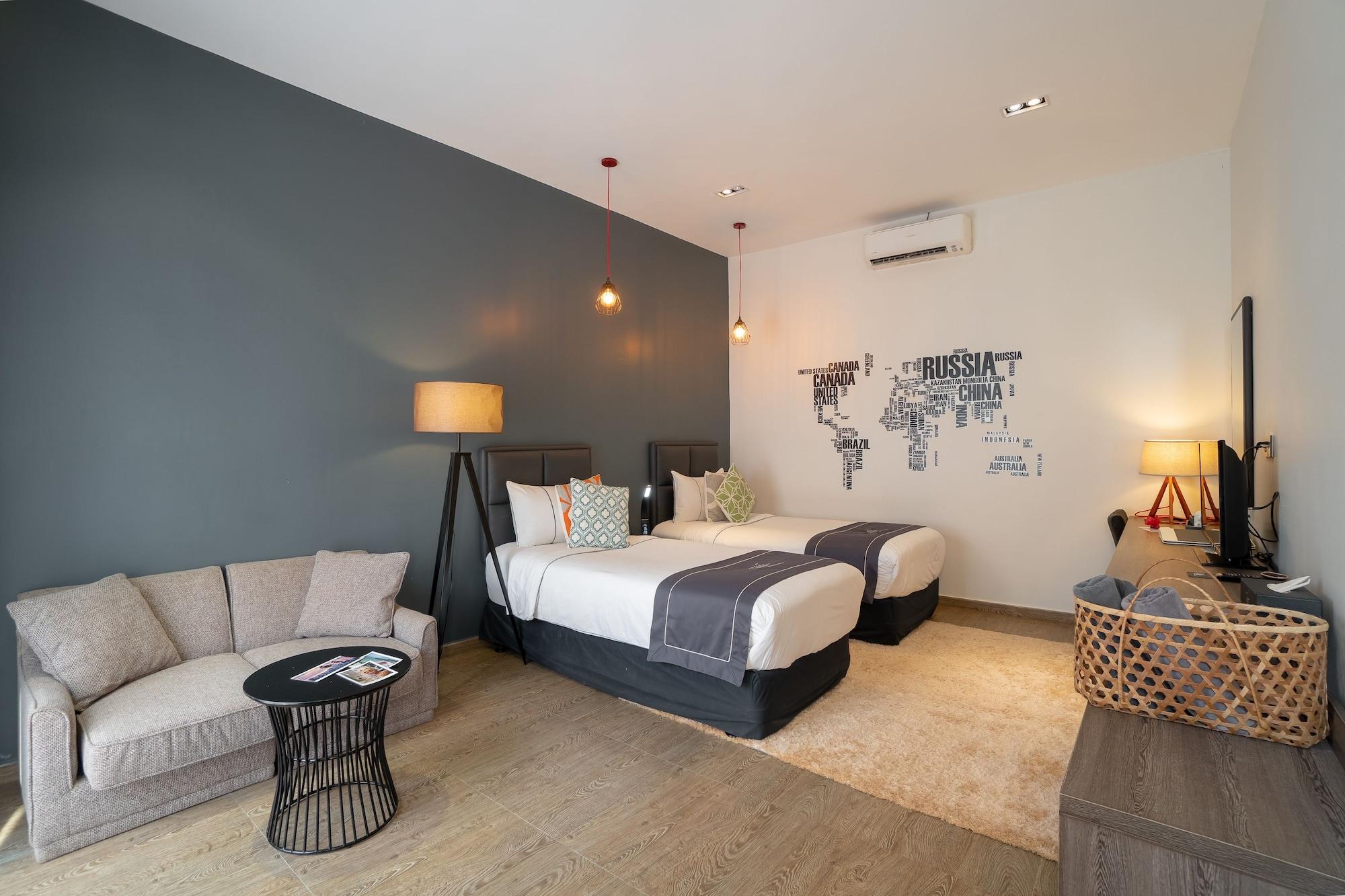 White Boutique Hotel&Residences Sihanoukville Exterior foto